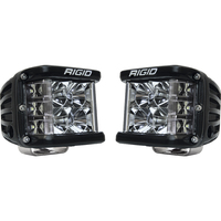 262113     RIGID Industries D-SS Series PRO Flood LED Surface Mount - Pair - Black     66874