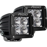 202113     RIGID Industries D-Series PRO Hybrid-Flood LED - Pair - Black     67847