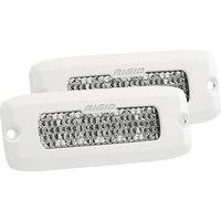 965513     RIGID Industries SR-Q Series PRO Hybrid-Diffused LED - Flush Mount - Pair - White     67868