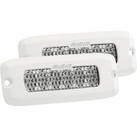 975513     RIGID Industries SR-Q Series PRO Specter-Diffused LED - Flush Mount - Pair - White     67872