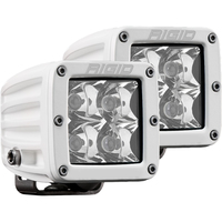 602213     RIGID Industries D-Series PRO Hybrid-Spot LED - Pair - White     67902