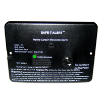 62-542-MARINE-BLK     Safe-T-Alert 62 Series Carbon Monoxide Alarm - 12V - 62-542-Marine - Flush Mount - Black     67945