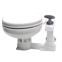 80-47625-01     Johnson Pump AquaT&trade; Manual Marine Toilet - Super Compact     68745