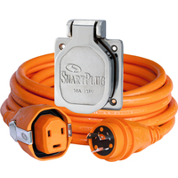 C30503BM30NT     SmartPlug 30 Amp 50' Dual Configuration Cordset w/Tinned Wire &amp; 30 Amp Stainless Steel Inlet     69097