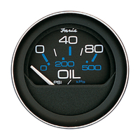 13002     Faria Coral 2" Oil Pressure Gauge (80 PSI)     70672