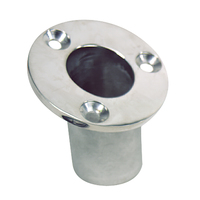 6170     Whitecap Flush Mount Flag Pole Socket - Stainless Steel - 1-1/4" ID     70755