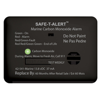 62-541-R-MARINE-BL     Safe-T-Alert 62 Series Carbon Monoxide Alarm w/Relay - 12V - 62-541-R-Marine - Surface Mount - Black     71057