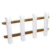 63450     Whitecap Teak 4-Rod Tournament Storage Pack     71084