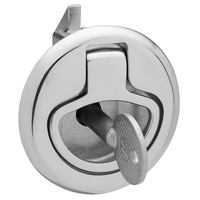 6136C     Whitecap Slam Latch Stainless Steel Locking Ring Pull     71193