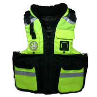 AV-800-HV-S/M     First Watch AV-800 Pro 4-Pocket Vest (USCG Type III) - Hi-Vis Yellow/Black - S/M     71344