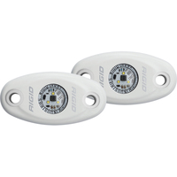 482213     RIGID Industries A-Series White High Power LED Light - Pair - Cool White     71423