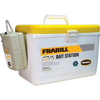 14042     Frabill Bait Box w/Aerator - 8 Quart     71469