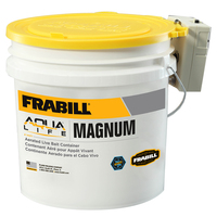 14071     Frabill Magnum Bucket - 4.25 Gallons w/Aerator     71472