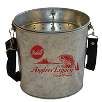 1062     Frabill Galvanized Wade Bucket - 2 Quart     71509