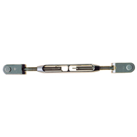 42-110     C. Sherman Johnson T-Style Jaw/Jaw Open Body Turnbuckle - 1/4-28 Thread Size     71530