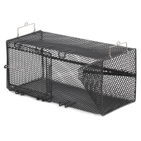 1264     Frabill Black Pinfish Rectangular Trap - 18" x 12" x 8"     71561