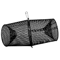 1271     Frabill Torpedo Trap - Black Minnow Trap - 10" x 9.75" x 9"     71566