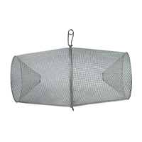 1279     Frabill Torpedo Trap - Galvanized Minnow Trap - 10" x 9.75" x 9"     71569