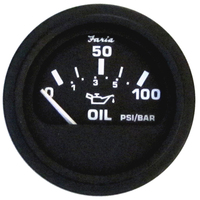 12845     Faria Euro Black 2" Oil Pressure Gauge (100 PSI)     71857