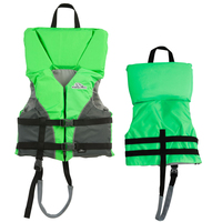 2000032674     Stearns Youth Heads-Up&reg; Life Jacket - 50-90lbs - Green     71868