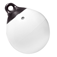 1140     Taylor Made 9" Tuff End&trade; Inflatable Vinyl Buoy - White     72357