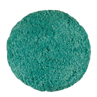 890143     Presta Rotary Blended Wool Buffing Pad - Green Light Cut/Polish     72483