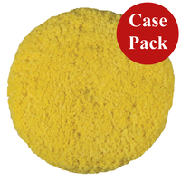 890142CASE     Presta Rotary Blended Wool Buffing Pad - Yellow Medium Cut - *Case of 12*     73047