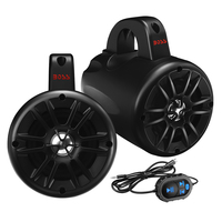 BM40AMPBT     Boss Audio BM40AMPBT 4" 2-Way Amplified Roll Cage/Waketower Speaker Pods w/Bluetooth Controller     73102