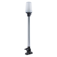 1137DP0CHR     Perko Fold Down All-Round Pole Light - Vertical Mount - White     73274