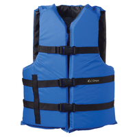 103000-500-004-12     Onyx Nylon General Purpose Life Jacket - Adult Universal - Blue     73394