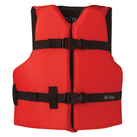 103000-100-002-12     Onyx Nylon General Purpose Life Jacket - Youth 50-90lbs - Red     73404