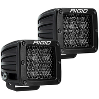 202513BLK     RIGID Industries D-Series Pro Spot Diffused Midnight Surface Mount - Pair     74575