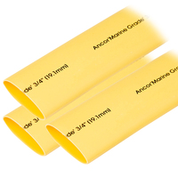 306903     Ancor Heat Shrink Tubing 3/4" x 3" - Yellow - 3 Pieces     75537