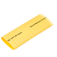 306948     Ancor Heat Shrink Tubing 3/4" x 48" - Yellow - 1 Piece     75539