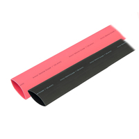 307602     Ancor Heat Shrink Tubing 1" x 3" - Black &amp; Red Combo     75540