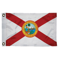 93096     Taylor Made Florida Nylon Flag 12" x 18"     76134