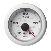 A2C1349710001     Veratron 52MM (2-1/16") OceanLink Pyrometer Gauge (900&deg; C/1650&deg; F) - White Dial &amp; Bezel     76252