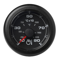 A2C1349690001     Veratron 52MM (2-1/16") OceanLink Pyrometer Gauge (900&deg; C/1650&deg; F) - Black Dial &amp; Bezel     76255