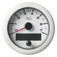 A2C1065820001     Veratron 3-3/8" (85MM) OceanLink&reg; NMEA 2000&reg; Tachometer - 7000 RPM - White Dial &amp; Bezel     76349