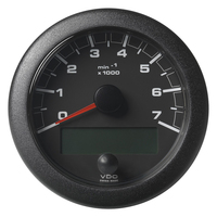 A2C1065810001     Veratron 3-3/8" (85MM) OceanLink&reg; NMEA 2000&reg; Tachometer - 7000 RPM - Black Dial &amp; Bezel     76351