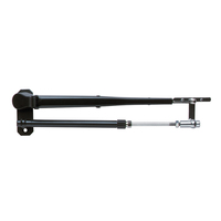 33037A     Marinco Wiper Arm Deluxe Black Stainless Steel Pantographic - 17"-22" Adjustable     76804