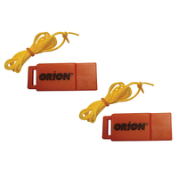 676     Orion Safety Whistle w/Lanyards - 2-Pack     77049