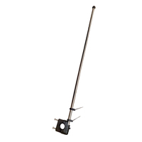 327124-1     Sea-Dog Stainless Steel Rail Mount Flagpole - 30"     77181