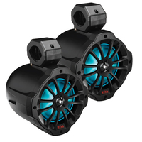 B62RGB     Boss Audio 6.5" Amplified Wake Tower Multi-Color Illuminated Speakers - Black     77204