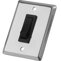 403010-1     Sea-Dog Single Gang Wall Switch - Stainless Steel     77207