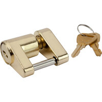 751030-1     Sea-Dog Brass Plated Coupler Lock - 2 Piece     77394