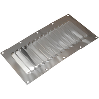 331410-1     Sea-Dog Stainless Steel Louvered Vent - 5" x 9"     77414