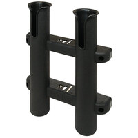 325029-1     Sea-Dog Two Pole Side Mount Rod Storage Rack - Black     77688