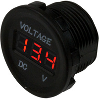 421615-1     Sea-Dog Round Voltage Meter - 6V-30V     77910