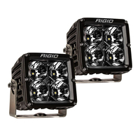 32201     RIGID Industries Radiance Pod XL - Black Case w/White Backlight - Pair     78653